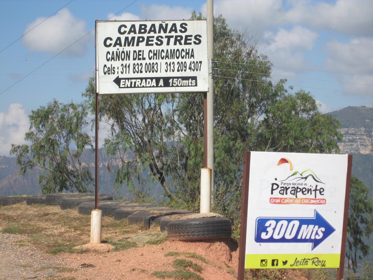 Cabanas Canon Del Chicamocha Aratoca Luaran gambar